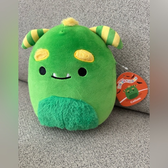Nwt 7" Halloween Callum The Green Monster Squishmallow - Picture 3 of 6
